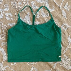 Victoria's Secret Emerald Green Bandeau Crop Tank